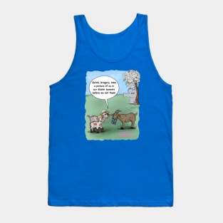 Easter bonnet goats Tank Top